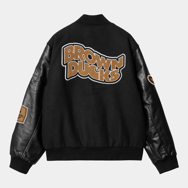 Carhartt WIP Brown Ducks Bomber Black/Black