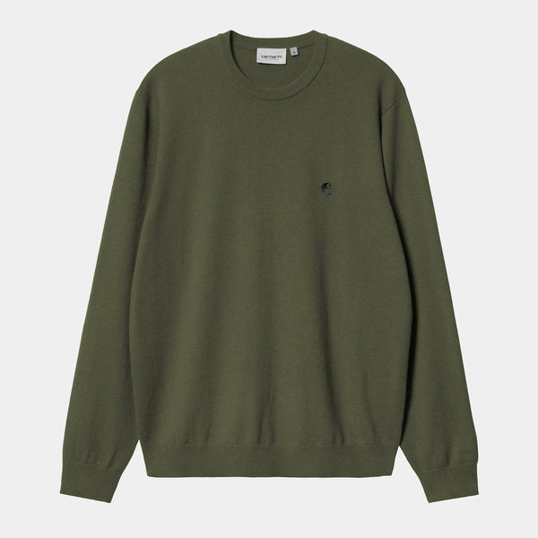 Carhartt WIP Madison Sweater Tarragon/Black