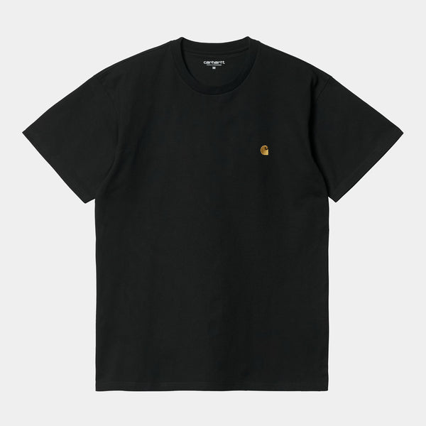 Carhartt WIP S/S  Chase T-Shirt Black/Gold