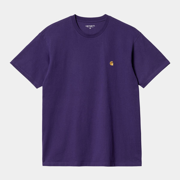 Carhartt WIP S/S  Chase T-Shirt Tyrian/Gold