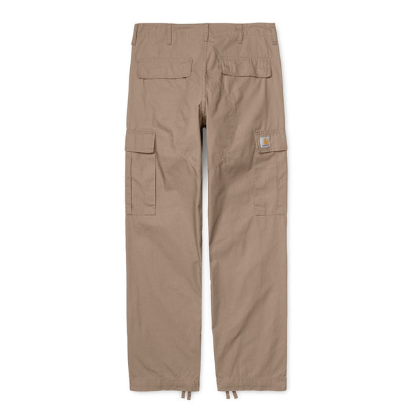 Carhartt WIP Regular Cargo Pant Columbia Cotton Ripstop 6,5 Oz Leather Rinsed