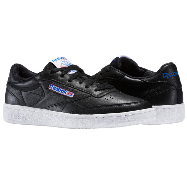 REEBOK CLUB C 85 SO BLACK/WHITE/VITAL BLUE