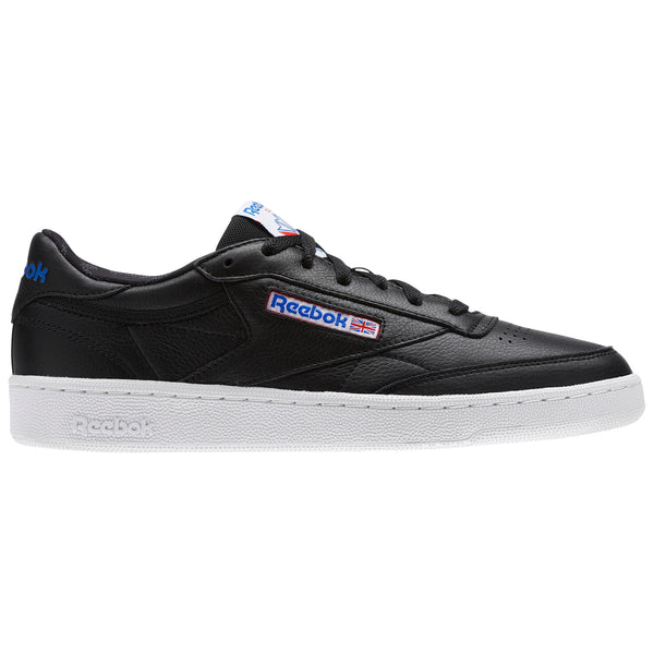 REEBOK CLUB C 85 SO BLACK/WHITE/VITAL BLUE