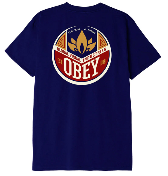 Obey Catch a Fire Navy