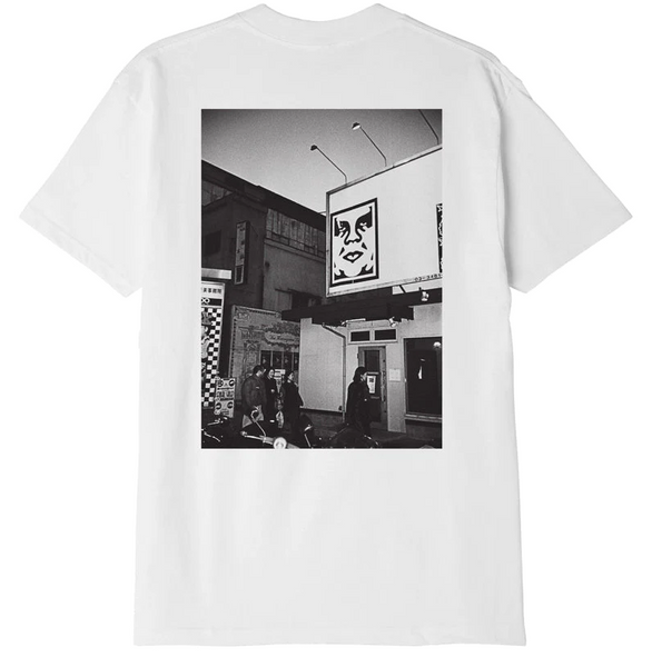 Obey Hong Kong Photo White