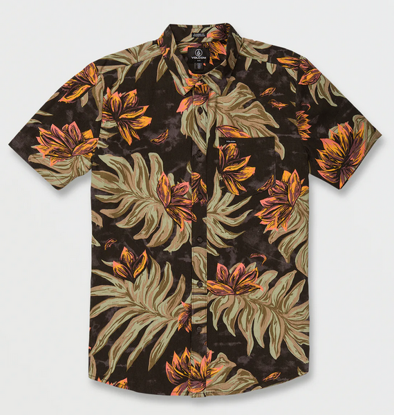 Volcom Marble  Flora SS Black