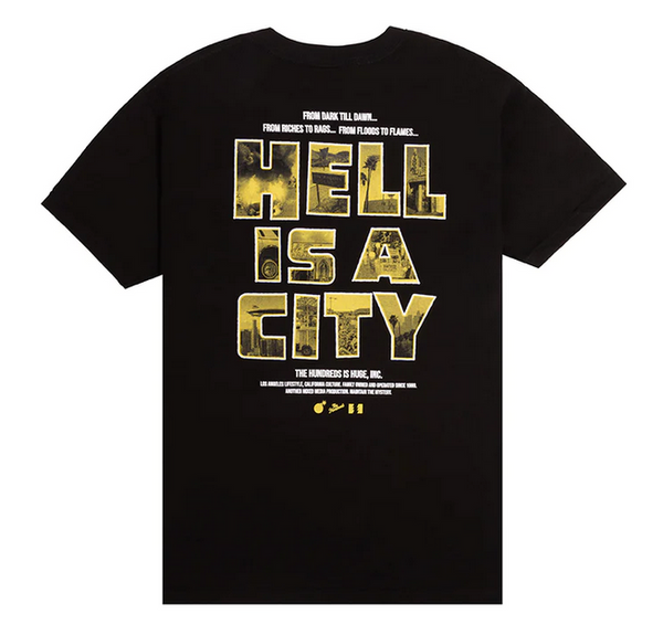 The Hundreds Hell Is A City T-Shirt Black