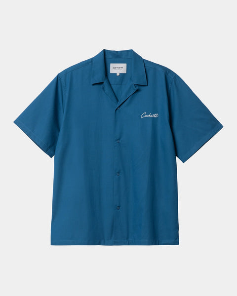 Carhartt WIP S/S Delray Shirt Amalfi/Wax