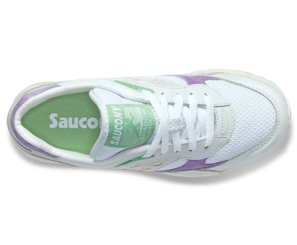 Saucony Shadow 6000 - - WHITE/PURPLE
