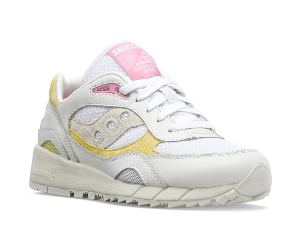 Saucony Shadow 6000 - WHITE/YELLOW