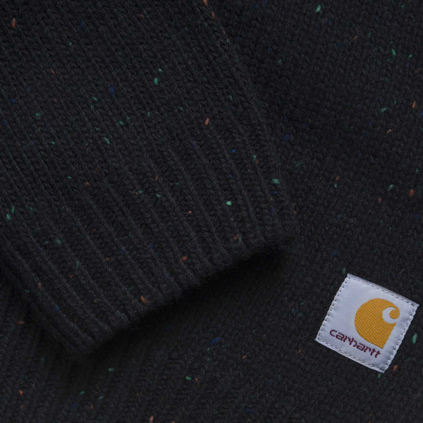 Carhartt WIP Anglistic Sweater / Speckled Black