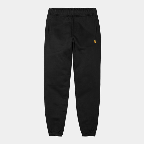 Carhartt WIP Chase Sweat Pant Black/Gold