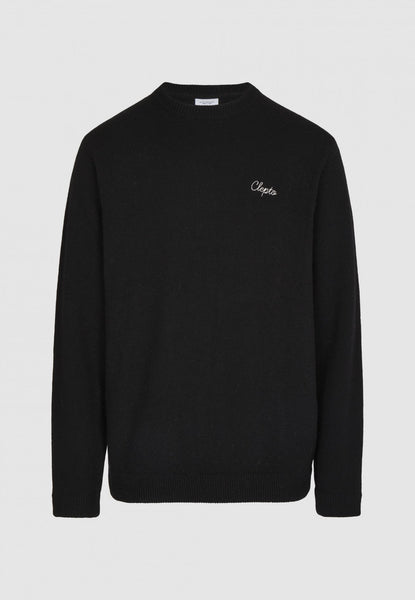 Cleptomanicx Crewneck El Classico Black