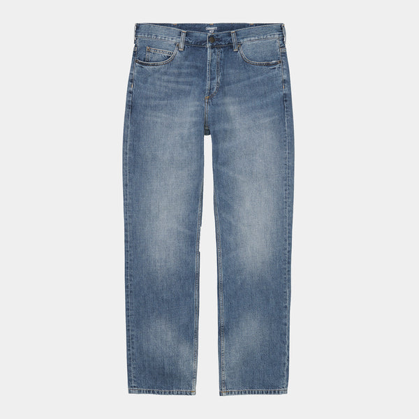 Carhartt WIP Marlow Pant Blue Mid Used Wash