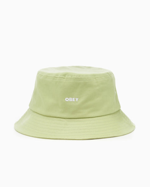 Obey Bold Twill Bucket Hat Green Flag